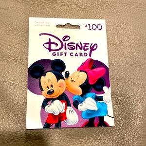Disney gift card